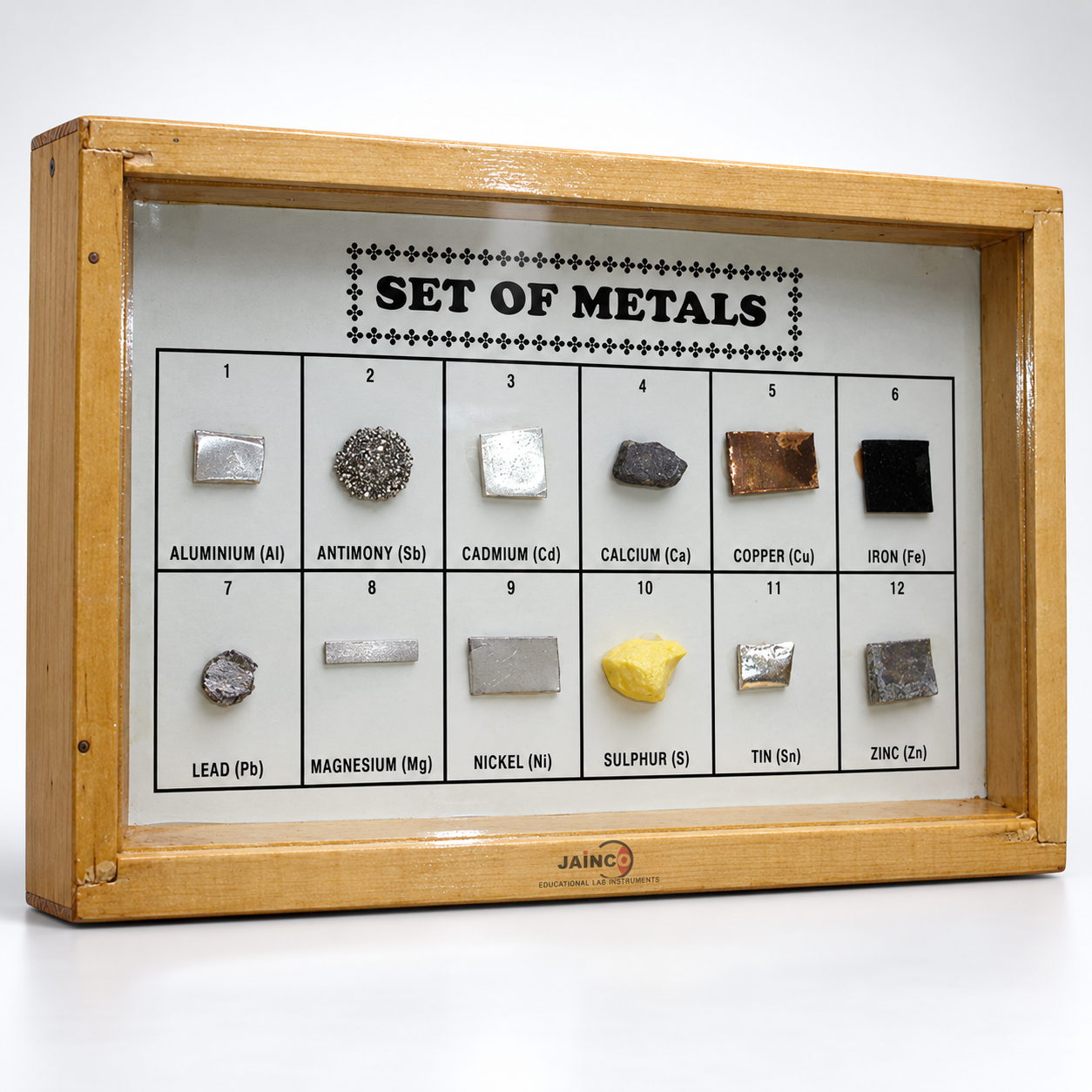 Collection of 12 Metals